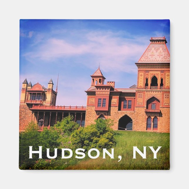 Hudson, NY - Frederic Church Estate Magnet (Front)