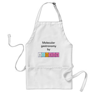 Hudson periodic table name apron