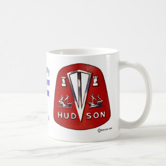 Hudson Red Emblem Mug (Right)