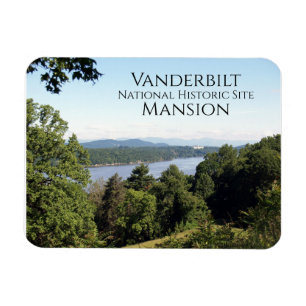 Hudson River from Vanderbilt Mansion, Hyde Par, NY Magnet