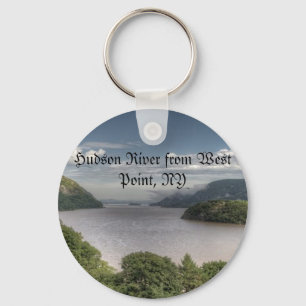 Hudson River from West Point, NY Key Ring
