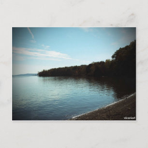 Hudson River Kingston NY Photo Postcard