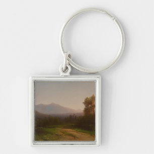 Hudson River Landscape, c.1860-5 (oil on canvas) Key Ring