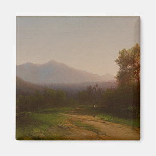 Hudson River Landscape, c.1860-5 (oil on canvas) Magnet