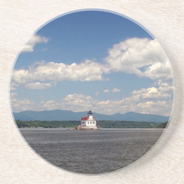 Hudson River Lighthouse Coaster (Front)
