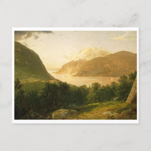 Hudson River Scene by John Frederick Kensett Postcard