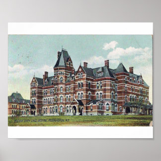 Hudson River State Hospital Poster