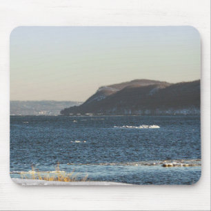 Hudson River Thaw Mouse Pad