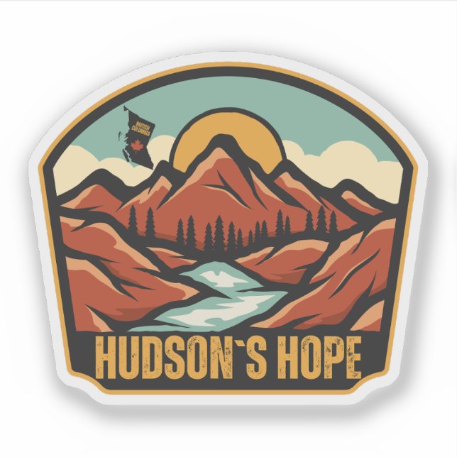 Hudson`s Hope, British Columbia (Front)