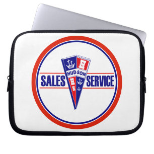 Hudson Sales & Service vintage sign Laptop Sleeve