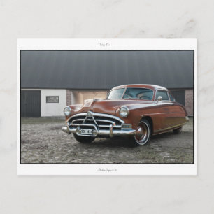 Hudson Super 6 '51 Postcard