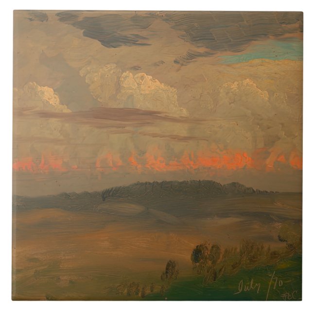  Hudson Valley Landscape  Ceramic Tile (Front)