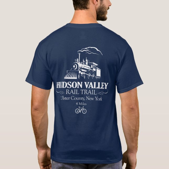 Hudson Valley Rail Trail (RT) T-Shirt (Back)