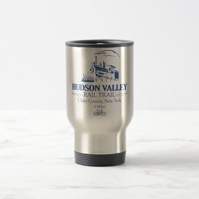 Hudson Valley Rail Trail (RT) Travel Mug (Center)