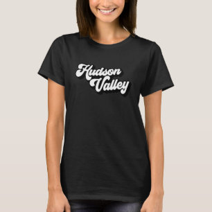 Hudson Valley Vintage Retro Font T-Shirt