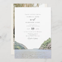 HUDSON VALLEY Watercolor New York Skyline Wedding