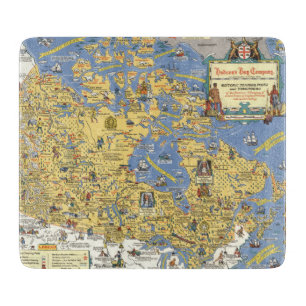 Hudson's Bay Company - Map of Canada Cutting Board