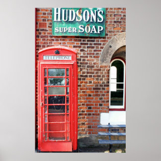 Hudson's Super Soap Sign