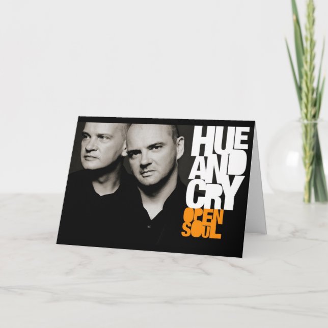 Hue and Cry - Greeting Card (Front)