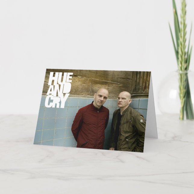 Hue and Cry - Greeting Card (Front)