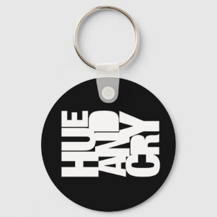 Hue and Cry - Keychain (Black)