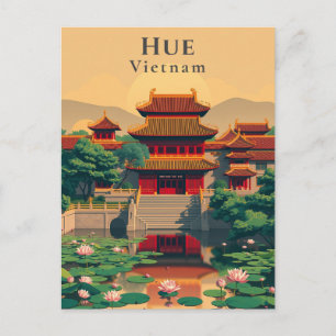Hue Vietnam Imperial City Postcard