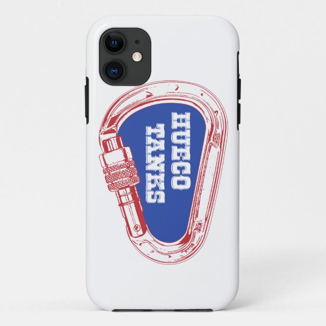 Hueco Tanks Carabiner Case-Mate iPhone Case (Back)