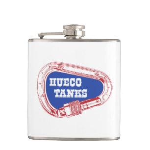 Hueco Tanks Carabiner Hip Flask