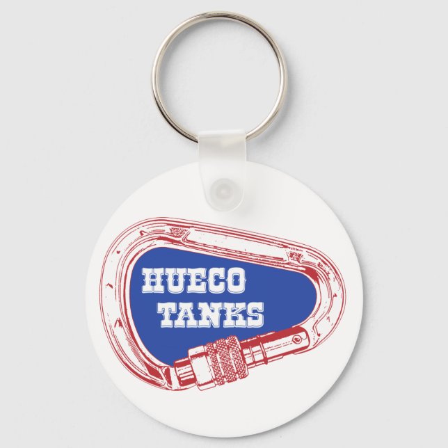 Hueco Tanks Carabiner Key Ring (Front)