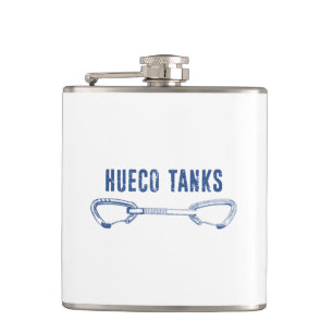 Hueco Tanks Climbing Quickdraw Hip Flask