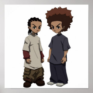 Huey and Riley Freeman  RIP Grandpa Freeman Poster