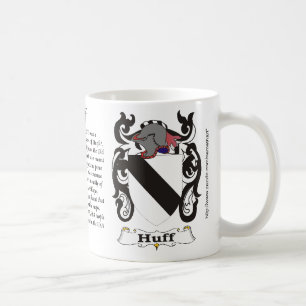 Huff Family Coat of Arms mug