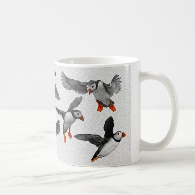Huffin' Puffin Coffee Mug (Right)