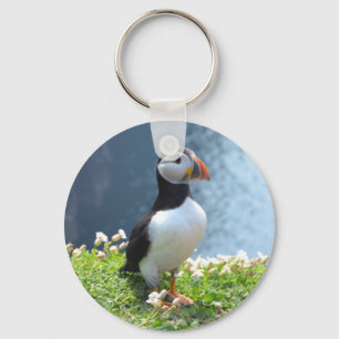 Huffin' Puffin Key Ring