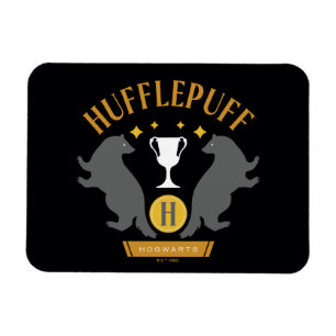 HUFFLEPUFF™ Badger and Cup House Pride Graphic Magnet