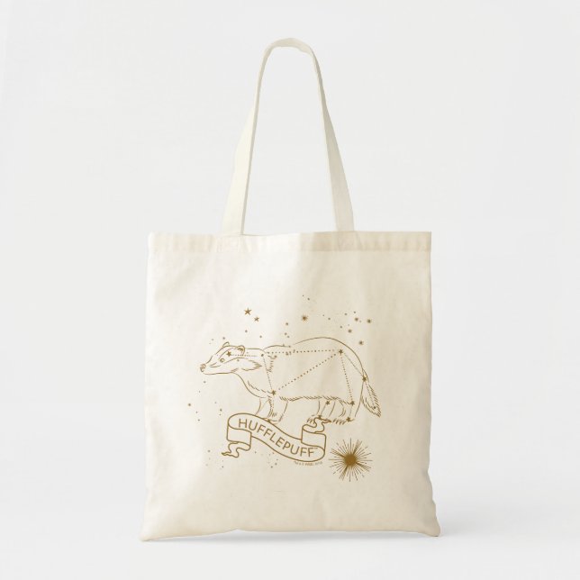 HUFFLEPUFF™ Constellation Graphic Tote Bag (Front)