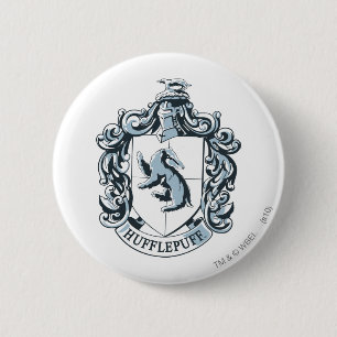 Hufflepuff Crest Blue 6 Cm Round Badge