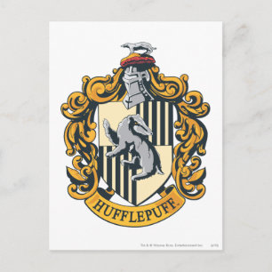 Hufflepuff Crest Postcard