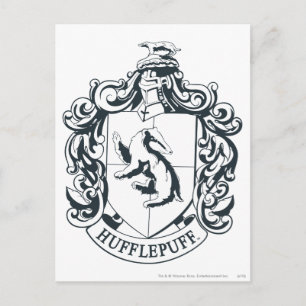 Hufflepuff Crest Postcard