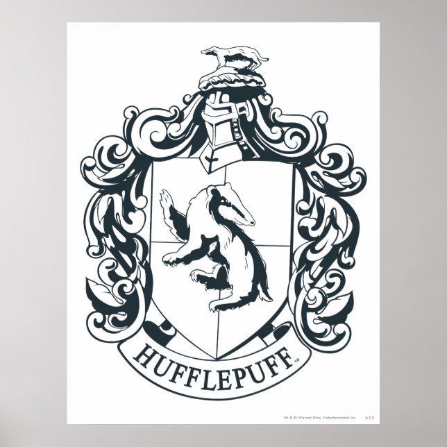 Hufflepuff Crest Poster (Front)