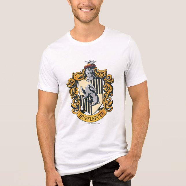 Hufflepuff Crest Tri-Blend Shirt (Front)
