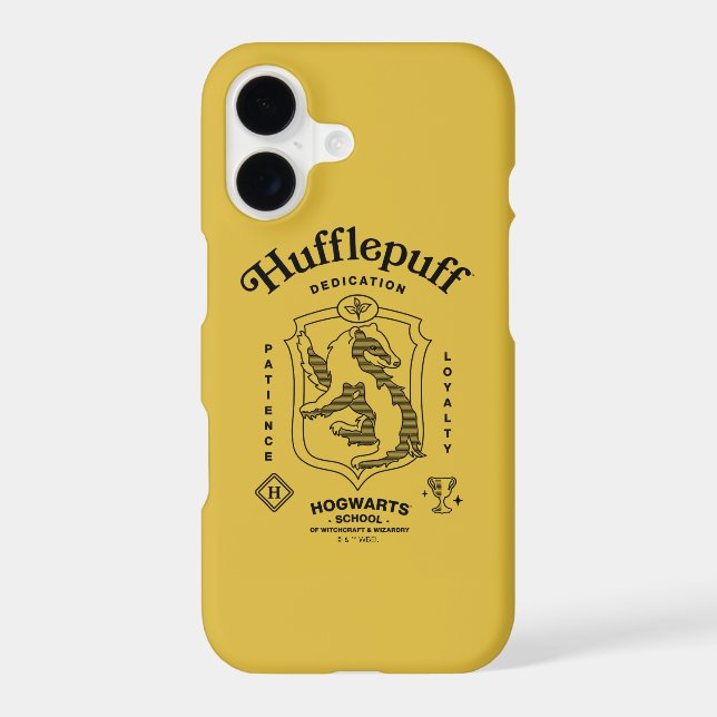 HUFFLEPUFF™ Dedication Patience Loyalty Crest (Back)