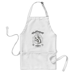 HUFFLEPUFF™ Dedication Patience Loyalty Crest Standard Apron