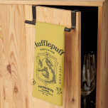 HUFFLEPUFF™ Dedication Patience Loyalty Crest Tea Towel<br><div class="desc">Celebrate loyalty, patience, and unwavering dedication with this bold Hufflepuff™ crest design. Featuring the proud badger set within a classic shield, this striking artwork highlights the house’s defining traits — Dedication, Patience, and Loyalty — in a timeless, vintage-inspired layout. Rendered in signature house colors with detailed linework and subtle magical...</div>
