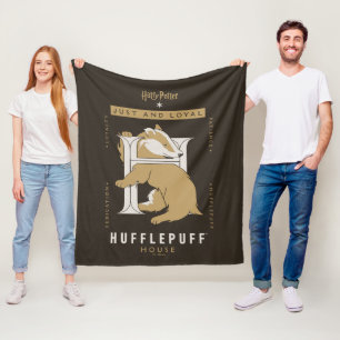 HUFFLEPUFF™ House Just And Loyal Fleece Blanket