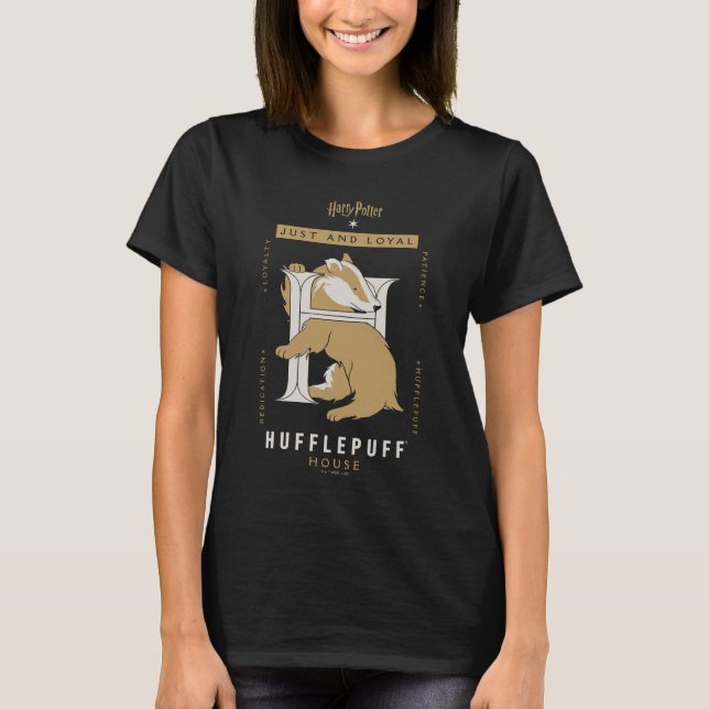 HUFFLEPUFF™ House Just And Loyal T-Shirt (Front)