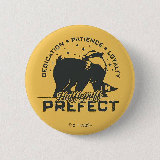 HUFFLEPUFF™ Prefect Badge (Front)