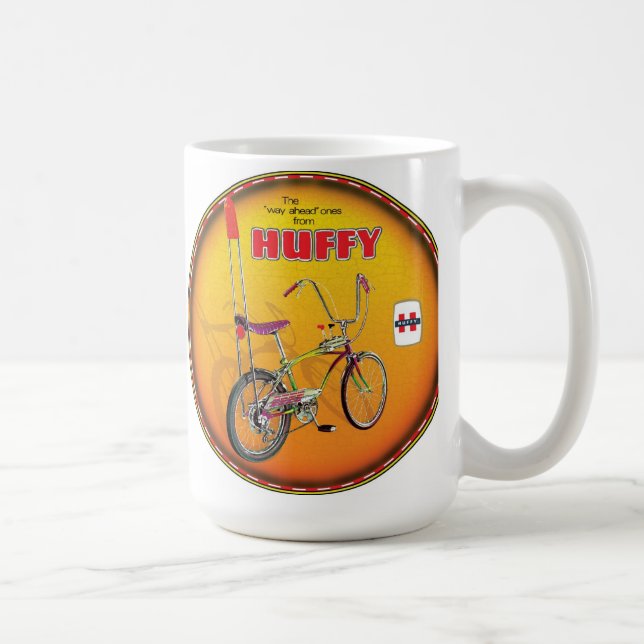 Huffy Highrise bike sign Coffee Mug (Right)