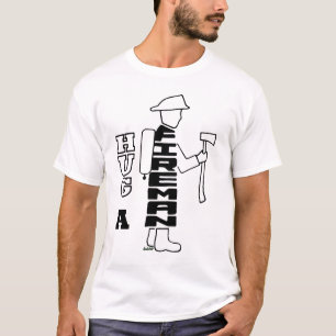HUG A FIREMAN TSHIRT