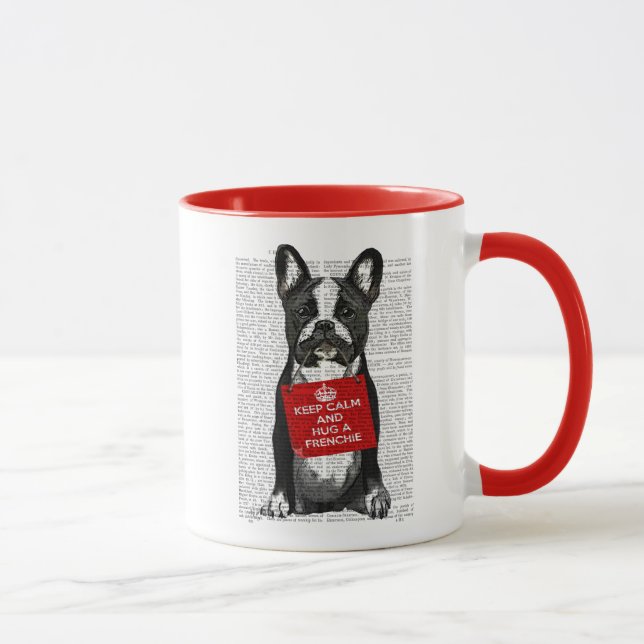 Hug a Frenchie Mug (Right)